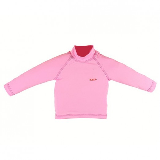 Camiseta Infantil Com Proteção Solar Tamanho P Rosa Grow Up