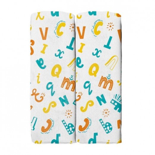 Kit Swaddle Infantil Amarelo 1,30 X 1,25cm Bambi