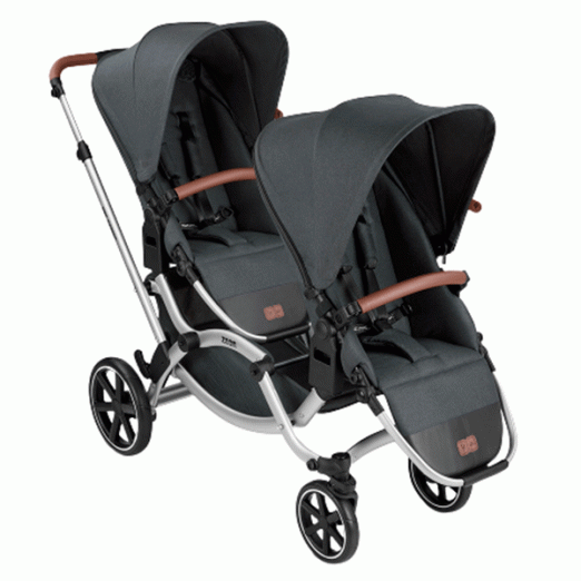 Carrinho Para Bebê Abc Design Zoom Storm Travel System Acopla Bebê Conforto Risus Ou Tulip e Moisés Carry Cot Abc Design