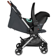 Carrinho De Bebê Abc Design  Ping Two Storm Compacto 22kg Acopla Bebê Conforto Tulip