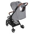 Carrinho De Bebê Abc Design Ping Two Storm Compacto 22kg e Bebê Conforto Tulip Preto