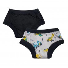 Kit Cueca Desfralde Diurna Trator Eco Kids G