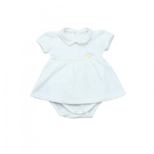 Body Vestido Feminino Manga Curta Trico Jetty Ano Novo G Mini Bear