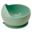 Bowl Silicone Verde Ventosa Infantil  Buba