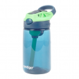 Garrafa Infantil Kids AutoSpout Tritan 414Ml Verde E Azul Marinho Contigo