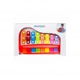 Piano Xilofone Infantil Para Crianças +12M Colorido Pimpolho