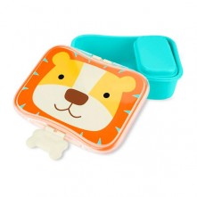 Kit Lanche Infantil Com Divisória Leão Skip Hop