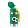 Garrafa Infantil de Aço Inox Para Menino Com Canudo Spark Style Fut Skip Hop