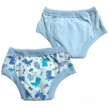 Kit Cueca Desfralde Diurna Dino Eco Kids P