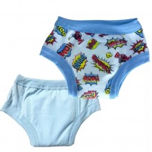 Kit Cueca Desfralde Diurna Oops  Eco Kids M