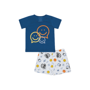 Pijama Infantil Masculino de Calor 2 Anos Dedeka