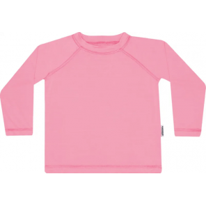 Camiseta Infantil Com Proteção Solar Rosa 3 Anos Dedeka