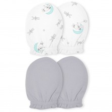 Kit De Luvas Para Bebê Coelho  2 Pares Papi 