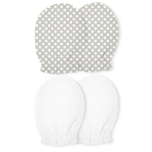 Kit De Luvas Para Bebê Recém Nascidos  Estrela  2 Pares Papi