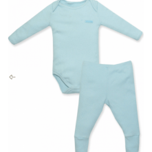 Conjunto Infantil body e Calça Azul 9 Meses Grow Up