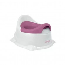 Troninho Infantil Potty Branco/Rosa Voyage Clingo