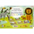 Meu Incrível Livro Kit Brilhante P/Colorir Animais Da Floresta +3 Anos Happy Books