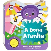 Livro Minhas Canções Favoritas A Dona Aranha Happy Books