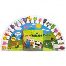 Livro Infantil Desenhe Na Fazenda Happy Books