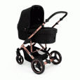 Carrinho Bebê Abc Design Como 4 Trio System Acompanha Moisés Carry Cot E Bebê Conforto Risus Rose Gold