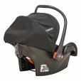 Bebê Conforto Casulo Click Melange Preto Capuz Removível Kiddo