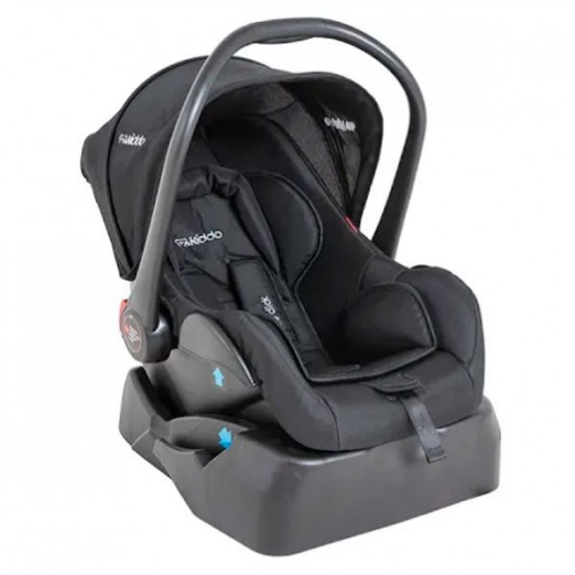 Bebê Conforto Casulo Click e Base Veicular Kiddo Preto