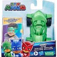 Brinquedo Infantil Para Menino Carrinho Verde E Máscara PjMasks Gekko Hasbro3 Anos