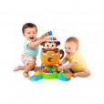 Brinquedo infantil hide n spin monkey bright starts 6meses