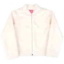 Jaqueta Ágata Infantil Off White Kamylus 12 A