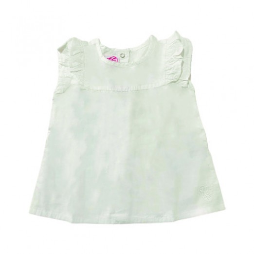 Blusa manga curta menina 12 meses - chicco