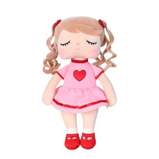 Boneca Infantil Para Menina Mini Angela Tica  20Cm Metoo