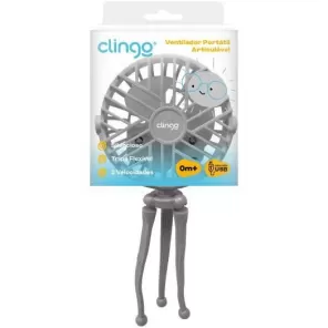 Ventilador Portátil Multiuso Para Bebê Clingo