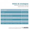 Grade Para Porta Com Extensor Super Fixação Branco Kiddo