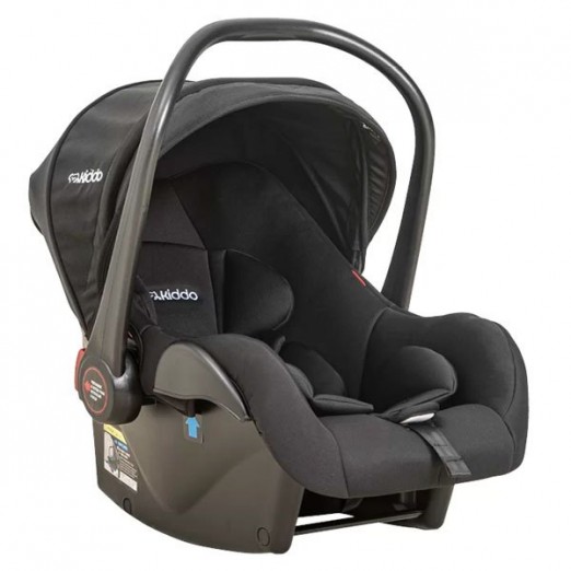 Bebê Conforto Casulo Click 415 Acopla Carrinho Sprint 2 Posições Regulagem Kiddo Preto