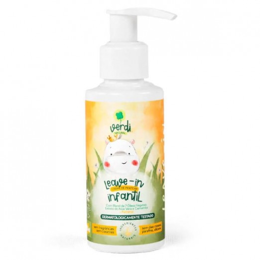 Leave In Creme de Pentear Infantil 100% Natural 110ml Verdi Natural