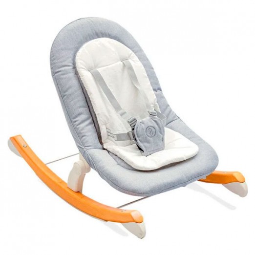 Cadeira de Descanso Para Bebê Reclinável Moderno Tecido Lavável 0 a 9Kg Bouncer Eternity Singular Baby