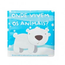 Livro de Banho Onde Vivem os Animais Multikids 