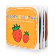 Kit Livro de Banho Macio Cores e Frutas Multikids