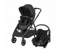 Carrinho De Bebê Maxi Cosi Trio System Anna Nomand Black