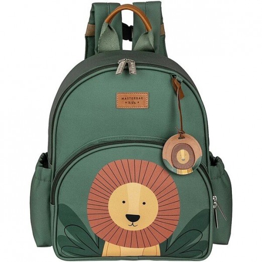 Mochila Maternidade Kids Leão Verde Masterbag