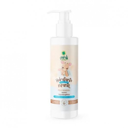 Hidratante Corporal Infantil Probiótico Pele Sensível 120ml Verdi Natural