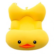 Almofada pequena para banho baby pil pato amarelo