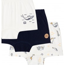 Kit Cueca Masculina Infantil 3 Cores 3 Anos Nini E Bambini