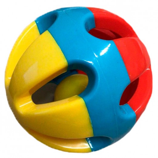 Brinquedo Infantil  Chocalho Bola Colorida  Pimpolho