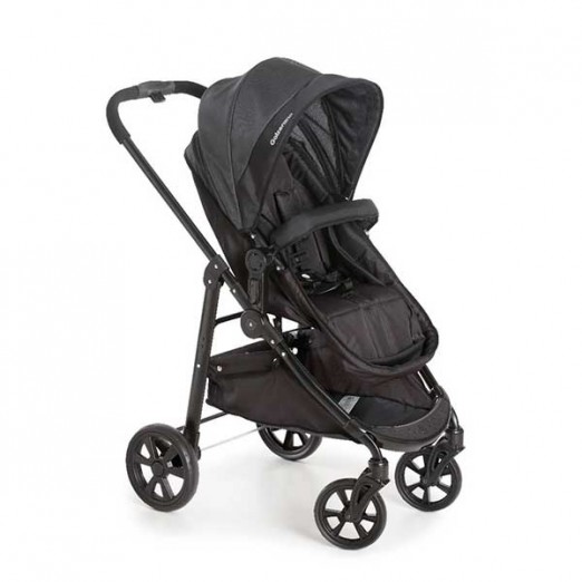 Carrinho Para Bebê Olympus Black Acopla O Bebê Conforto Cocoon Galzerano