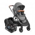 Carrinho Para Passeio Anna2 Ts Trio Maxi Cosi C/Bebê Conforto Citi Proteção UV50 Grey Até 15kg