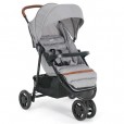 Trio Breeze Cinza Infanti Travel System Trio C/Carrinho Bebê Conforto Zion e Base Veicular 0-15kg