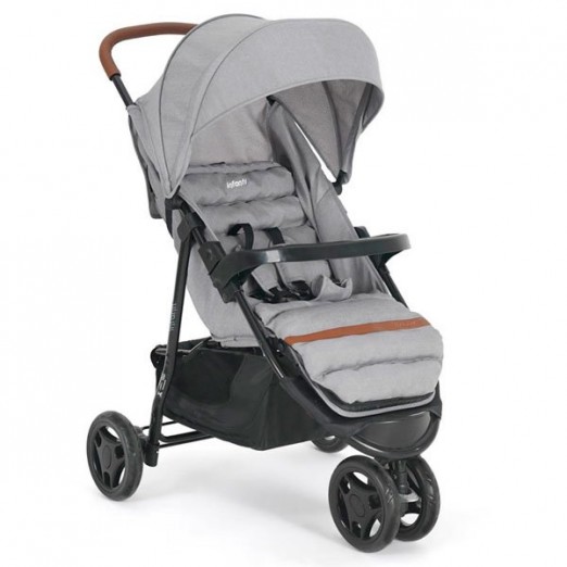 Travel System Breeze Cinza Infanti Carrinho 0-15kg