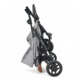 Trio Breeze Cinza Infanti Travel System Trio C/Carrinho Bebê Conforto Zion e Base Veicular 0-15kg