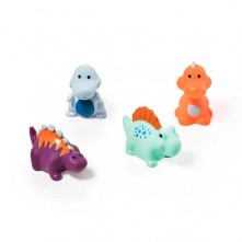 Kit Bubbles Dinossauros de Banho Coloridos Multikids